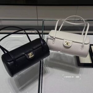 샤넬 26P 원통형 스몰 볼링백