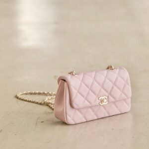 샤넬 25SS 램스킨 플랩백