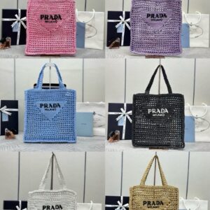 프라다 스몰 크로쉐 토트백