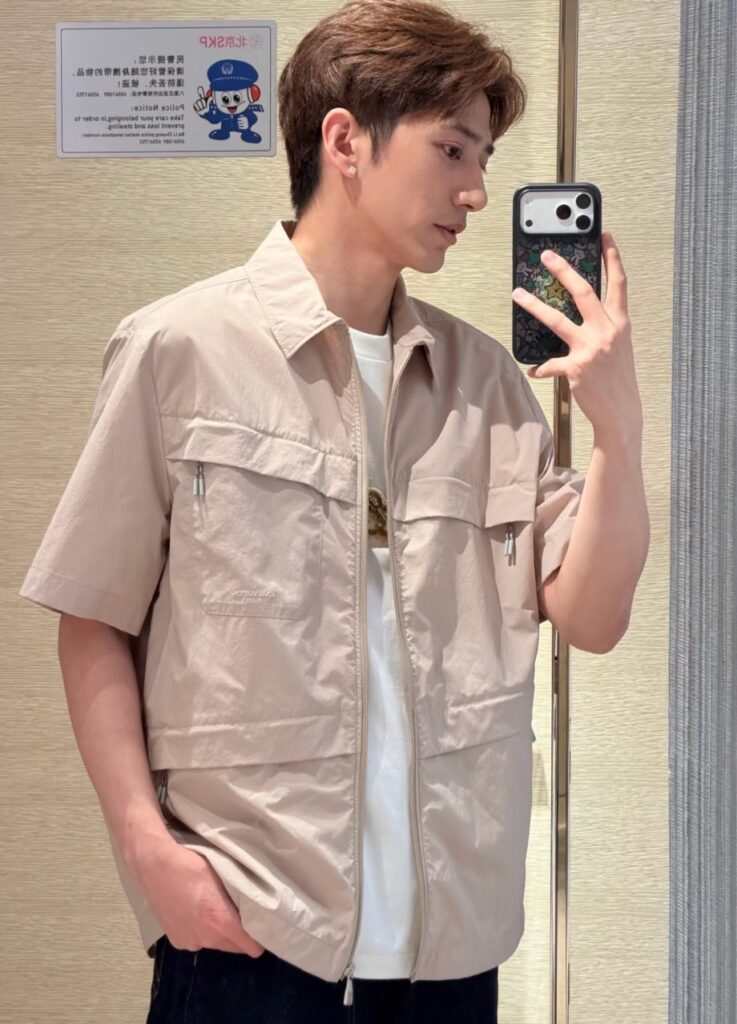 루이비통 반팔 셔츠재킷