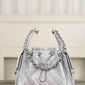 26C 샤넬25 스몰 -실버