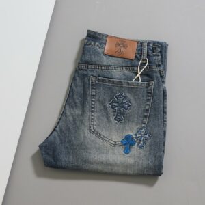 국내배송)크롬하츠 수입 멀티크로스 워싱데님