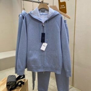 디올 오블리크 남녀공용 후드집업 셋업