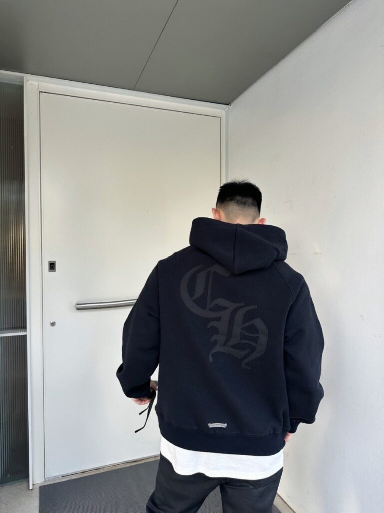 크롬하츠 로고 후드