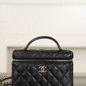 샤넬 26C롱 베니티 체인 탑핸들 블랙