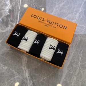 루이비통 로고 미들삭스 5개입
