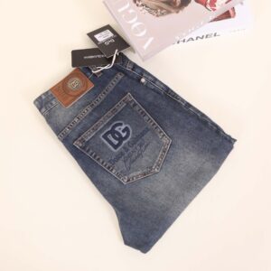 국내배송)돌체앤가바나 남성 자수로고 데님 진