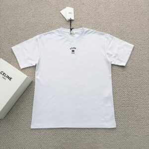 셀린느 자수 반팔 티셔츠