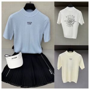 사우스케이프 여성 사우스크로스 쿨터치 골지 니트