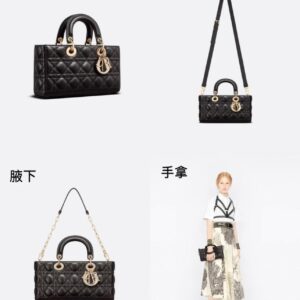 디올 레이디 디조이백 (4가지 사이즈)