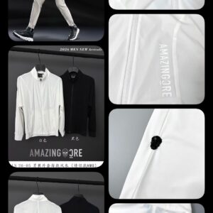 어메이징 크리 남여공용 골프 자외선 차단 윈드브레이커