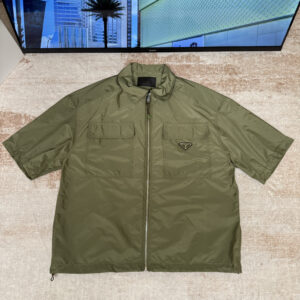 프라다 리나일론 반팔집업