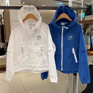 말본골프 여성 소매 디터쳐블 경량 후드 재킷