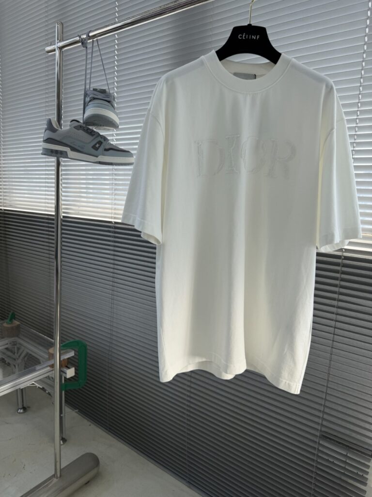 디올 더블레이어 순면티셔츠