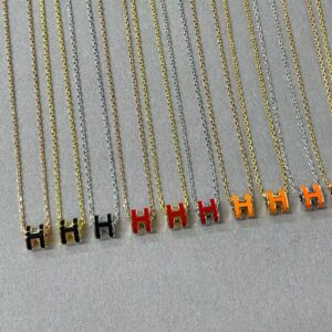 에르메스 미니팝아슈 네크리스