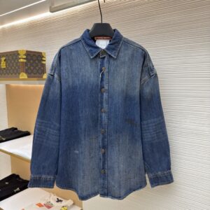 아크네 루즈핏 데님셔츠 (남녀공용)