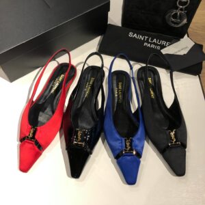 생로랑 플랫 슬링백