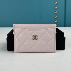 샤넬 캐비어 라이트핑크 카드홀더