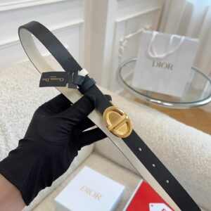 디올 여성 리버시블 벨트