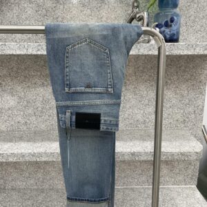 엠프 리오 아르마니 남성 슬림 스트레이트 핏 데님