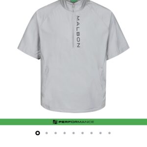 말본골프 퍼포먼스 반팔 아노락 LIGHT GRAY (MAN)