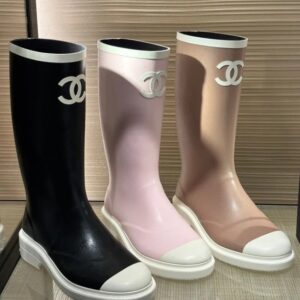 샤넬 러버 부츠 (레인부츠)