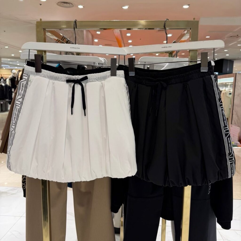 마크앤로나 여성 T-LINE BALLOON SKIRT LS1XE72F