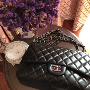 샤넬 CF 램스킨 점보