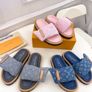 루이비통 풀 필로우 플랫 컴포트뮬