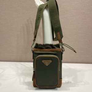 프라다 리나일론 폰홀더 크로스백