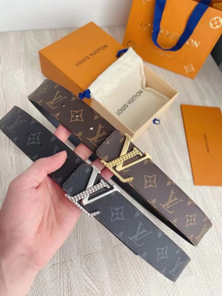 루이비통 남성용 4cm 벨트 컬렉션