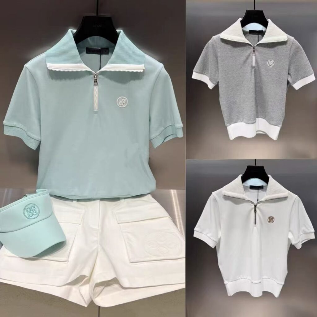 지포어 X|EO| COLLECTION PIQUÉ POLO (WOMEN)