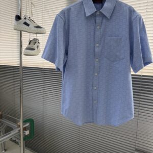 구찌 GG슈프림 옥스포드 반팔셔츠