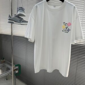 루이비통 26ss 멀티컬러 반팔티셔츠