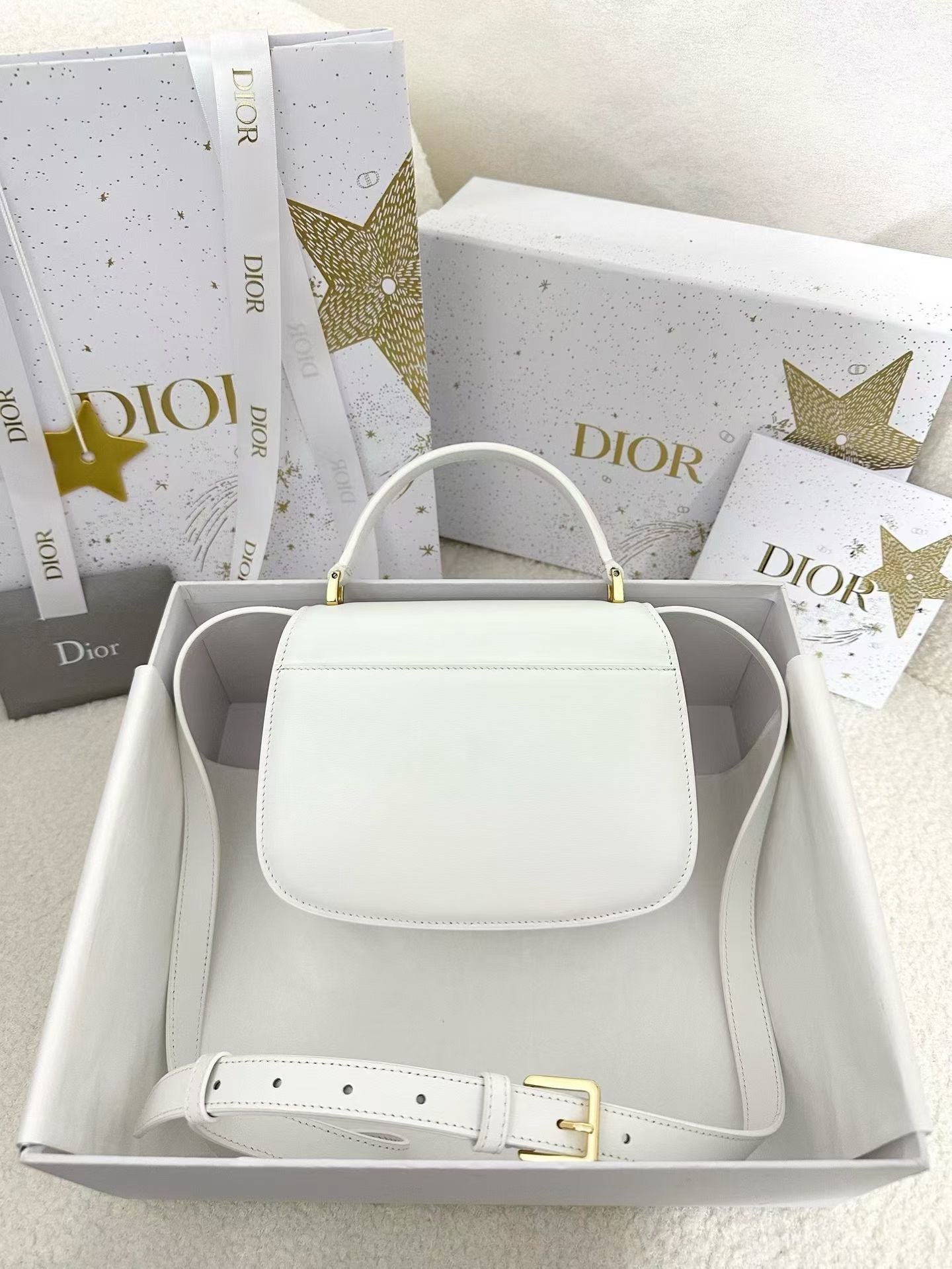 디올 DIOR 30 몽테인 애비뉴 미디엄 탑 핸들백 - 이미지 5