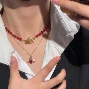 비비안웨스트우드 크리스탈 네크리스 3종
