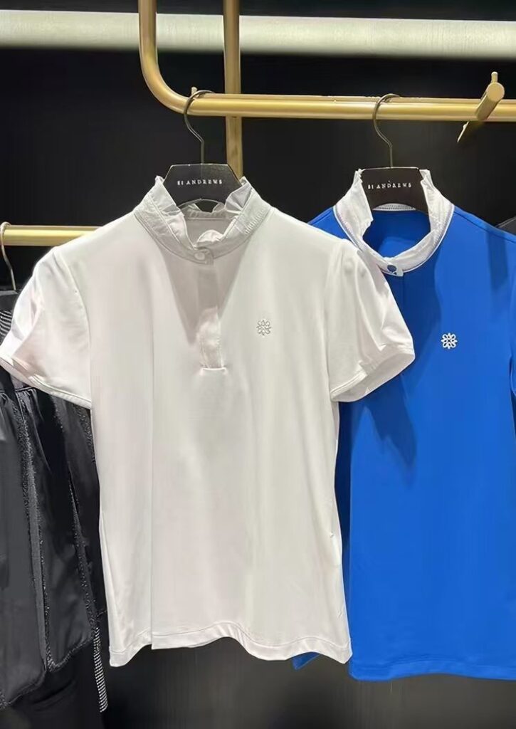 세인트앤드류스 하이넥 반팔 티셔츠