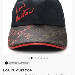 루이비통 Monogram Fall in Love Cap