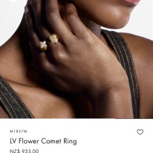 루이비통 Flower Comet Ring
