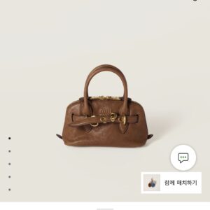 미우미우 아방뛰르 미니 나파 가죽 백