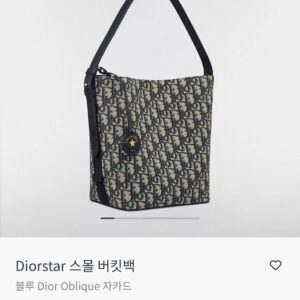 디올 Diorstar 스몰 버킷백