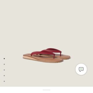 미우미우 플립플랍