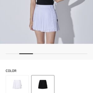 타이틀리스트 투어핏 PLEATED WRAP SHORTS