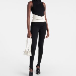 알라이아 ALAÏA Le Teckel 레더 숄더 백