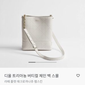 디올 트리아농 버티컬 체인 백 스몰