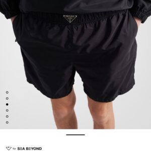 프라다 리나일론 남성4부 팬츠