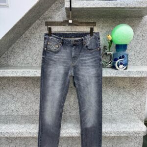 디올 그레이워싱 데님