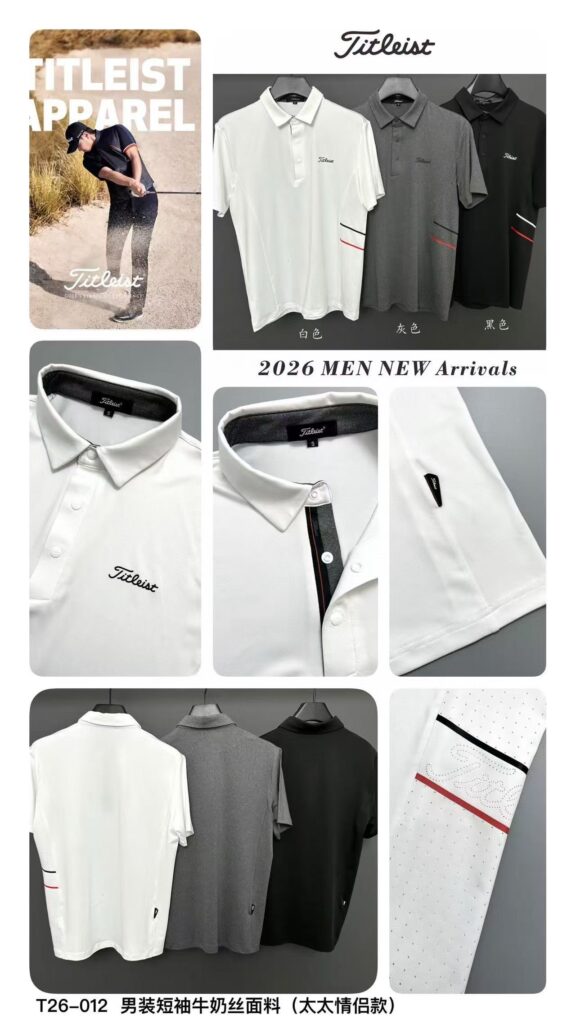 타이틀리스트 투어핏 PERFORMANCE JACQUARD SHIRT