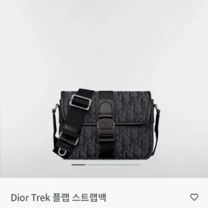디올 남성 오블리크 Trek 트랙 스트랩백