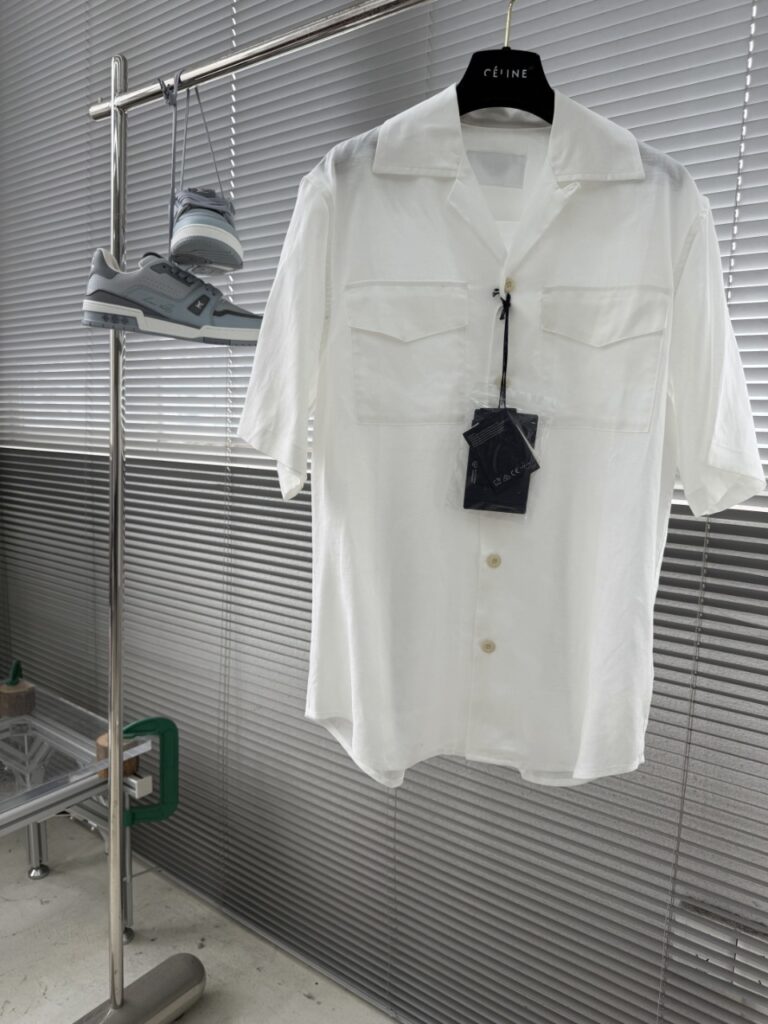 PRADA 린넨 비지니스 캐주얼 하프 셋업